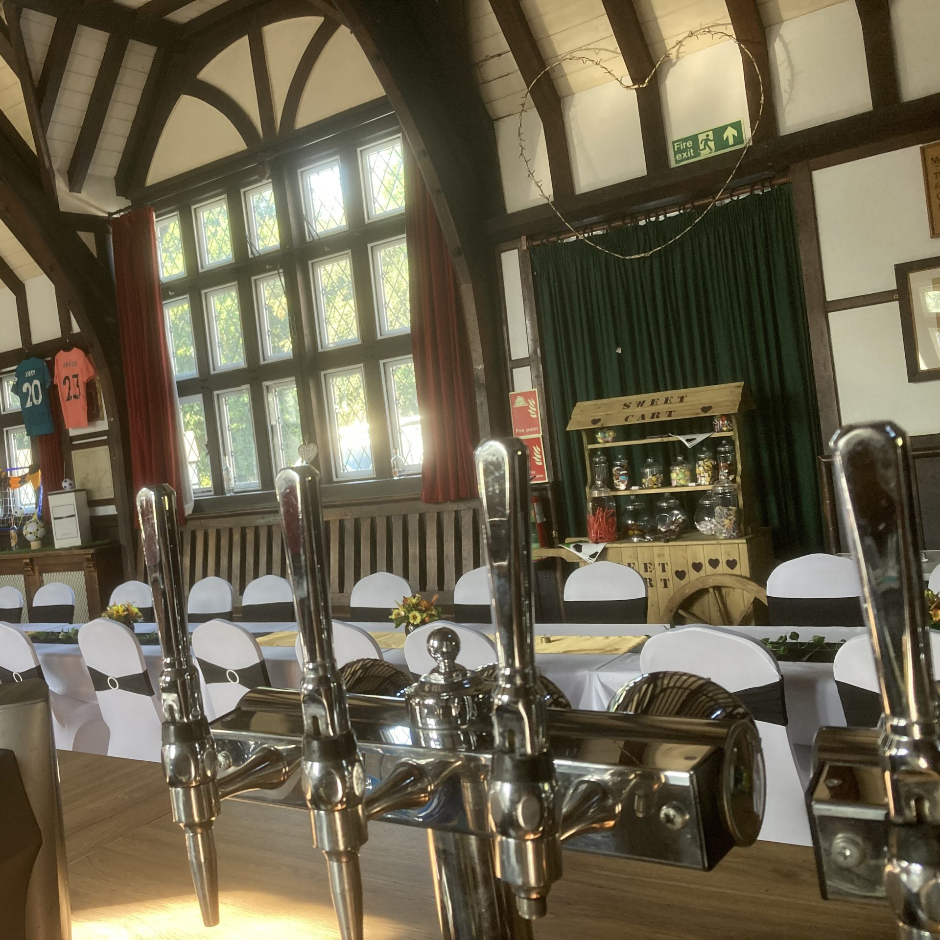 Wistanstow village hall - pop up bar